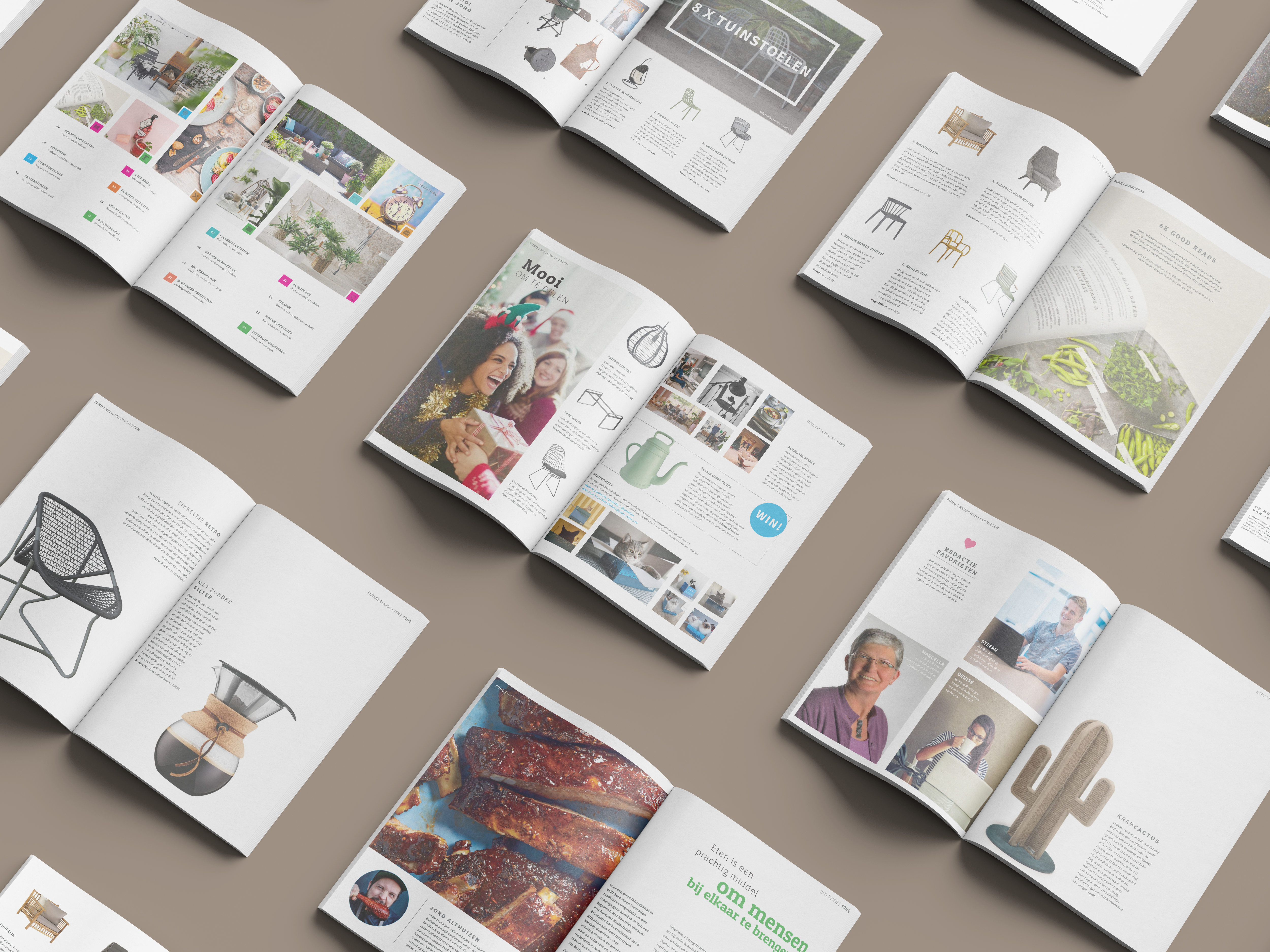 Mockup MOOI Magazine